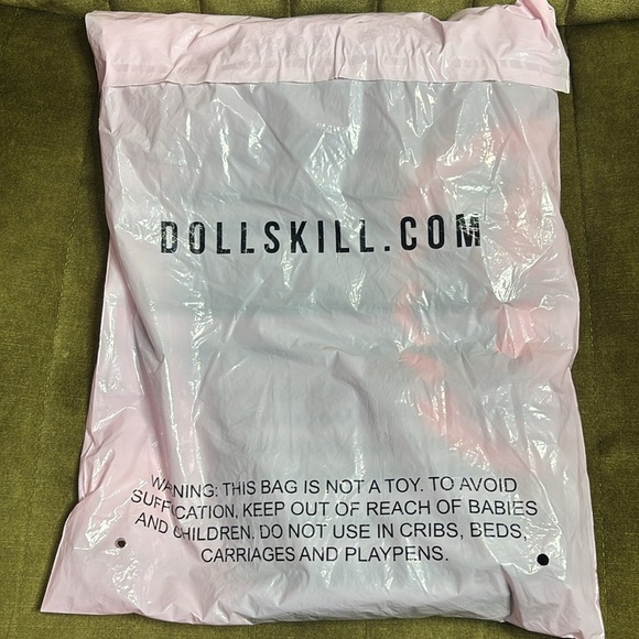 Dolls Kill Trickz N' Treatz Cut It Out Crop Sweater size XS NWT - Picture 8 of 8